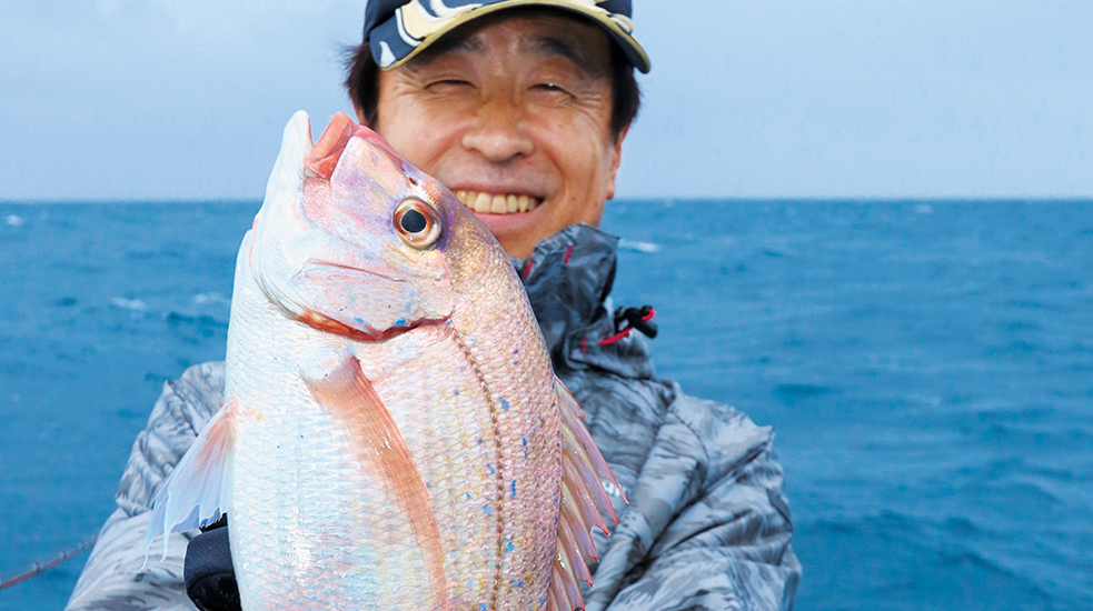 【秋の鯛】飯岡沖のハナダイ魚影濃厚 良型主体に数釣りのチャンス