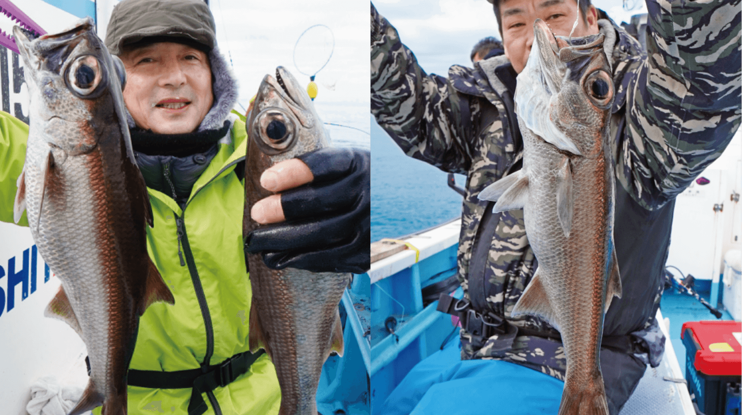【春はライトで軽やかに！】本命クロムツは高位安定 ライト深海根魚五目