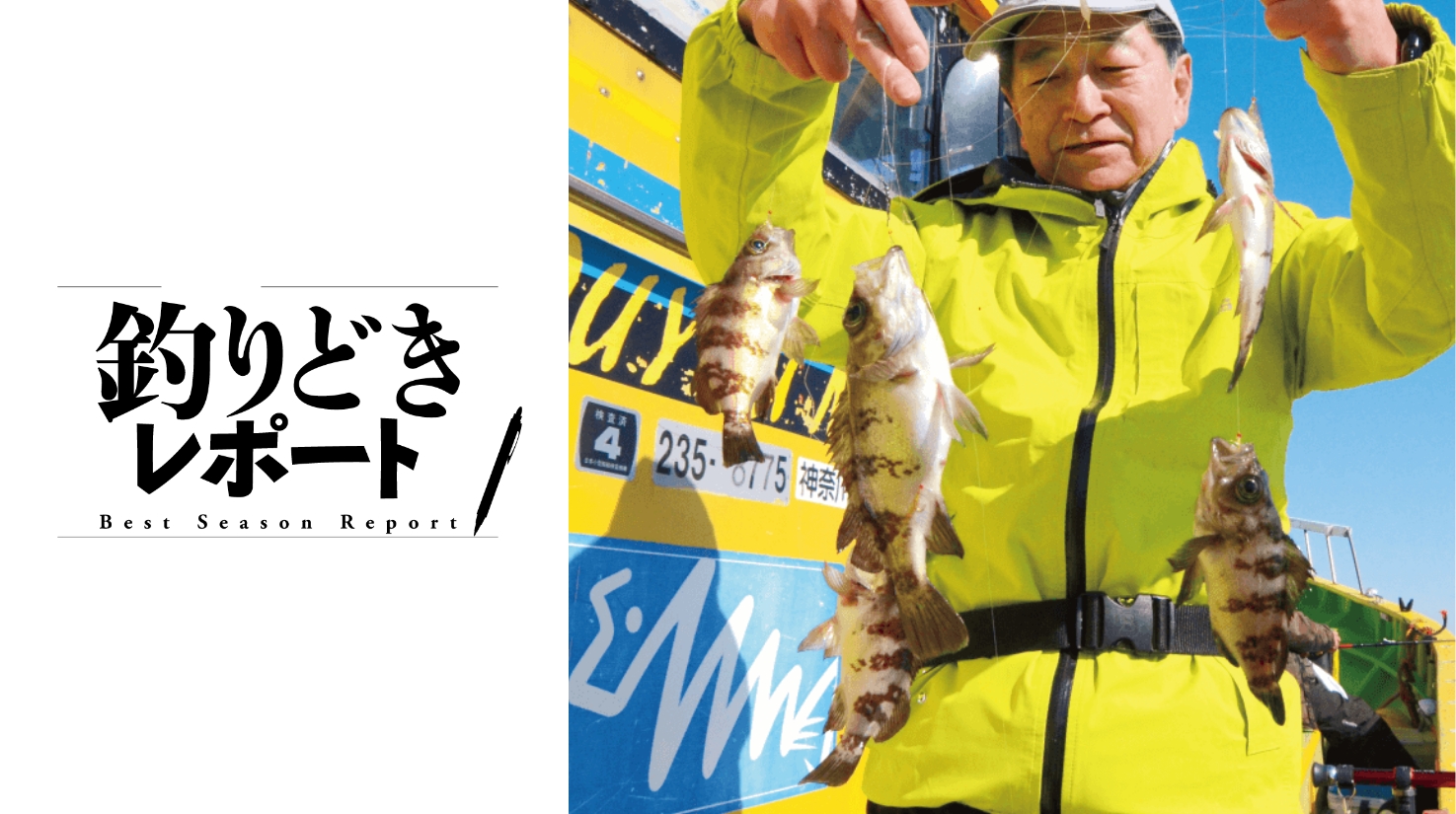サビキ仕掛けで多点掛け！ メバルの春をとことん満喫