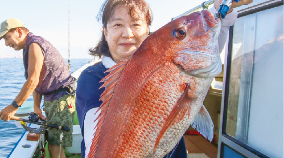 【おいしい秋の釣り】秋限定の浅場コマセダイ 八景沖でシーズンイン!