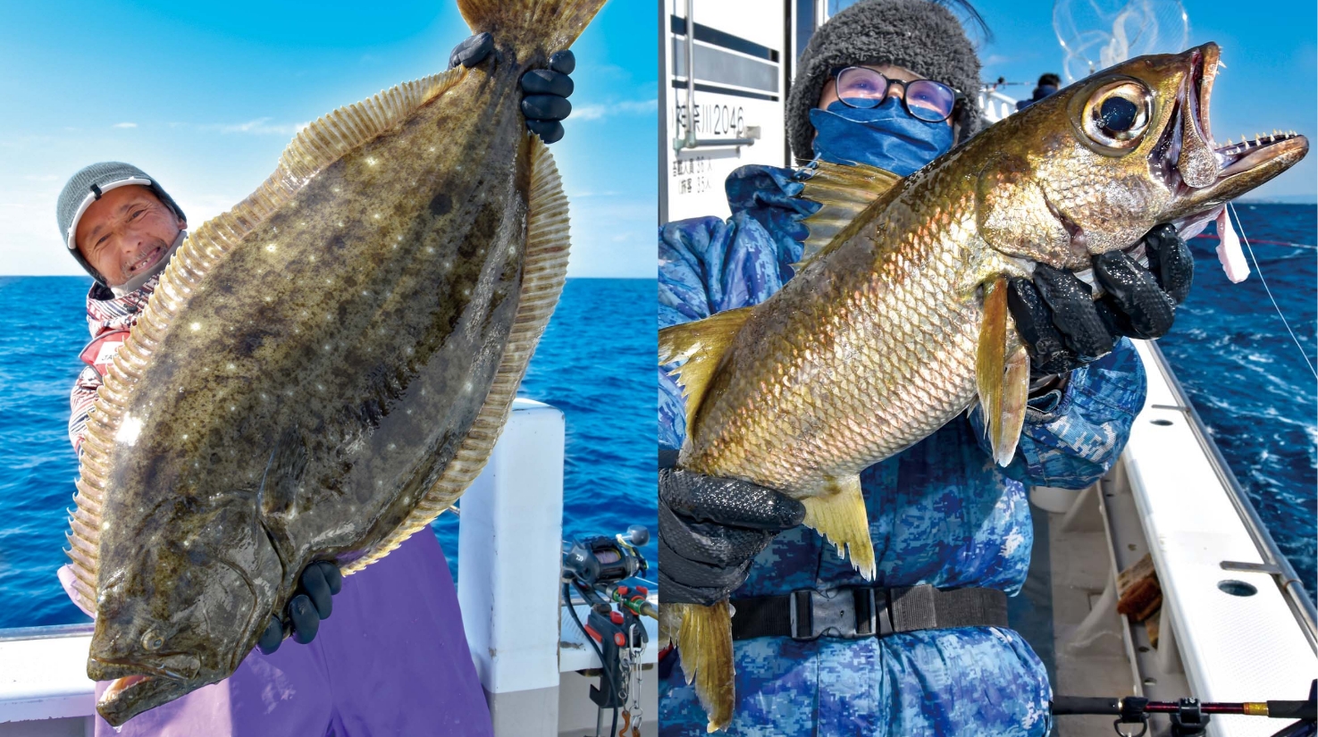 【相模湾のアジ五目】相模湾のアジ五目快釣！ ヒラメやムツ狙いも魅力