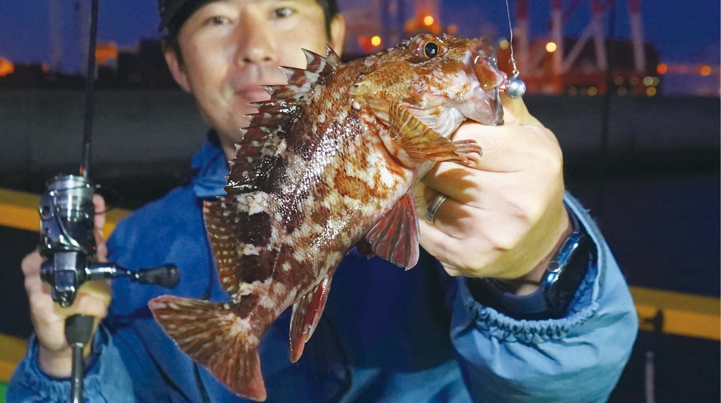 【初夏の夜釣り３選】本牧沖の夜はカサゴが躍動 根掛かりを恐れず攻めよう！
