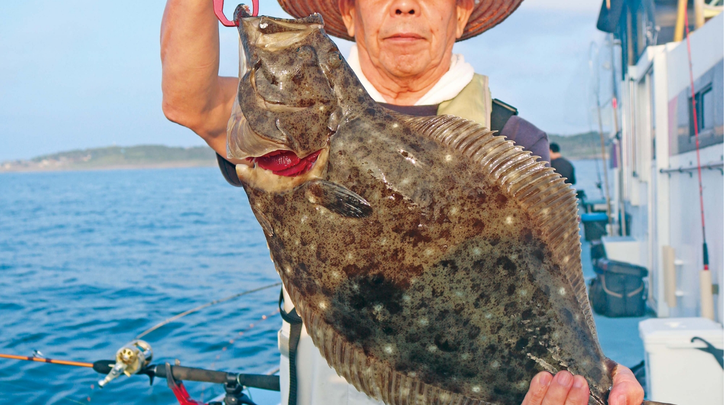 【夏のアチアチターゲット】お待たせ、ヒラメファン！ 銚子沖は７月下旬から急上昇
